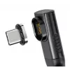 USB4 Magnetic Plug MicroConnect MC-LS-USB4MP2S — Kabel USB4, transmisja danych 40 Gb/s, Power Delivery 100 W