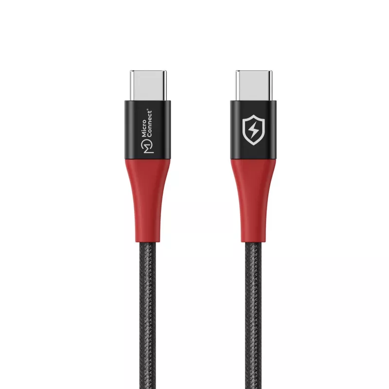 Kabel USB-C do USB-C do transmisji danych i ładowania MicroConnect MC-CUSBC-SC-240W z Power Delivery 240 W