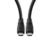 Kabel USB-C MicroConnect ColorFlex 100W USB3.2CC02 – USB-C do USB-C, zasilanie 100W, kompatybilny z USB 3.2
