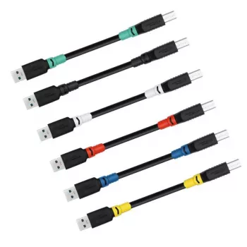 Kabel USB 3.2 A-B MicroConnect USB3.0AB3B-LSZH 1 m LSZH