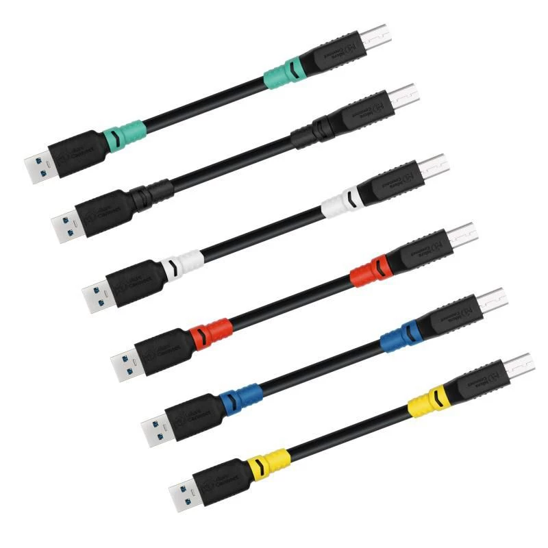 Kabel USB 3.2 A-B MicroConnect USB3.0AB3B-LSZH 1 m LSZH