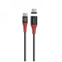 Magnetyczny kabel zasilający USB-C MicroConnect MC-MAGNETIC-CUSBC-SC-240W — dostarczanie mocy 240W, odłączane złącze magnetyczne