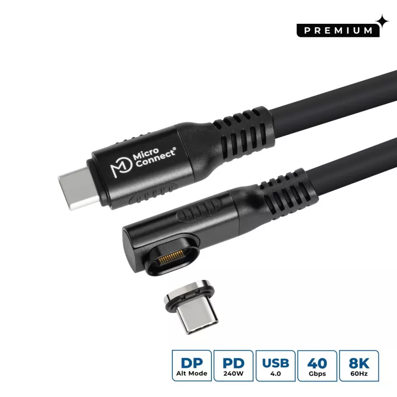 Kabel USB Microconnect MC-LS-USB4CC0.5-A 0,5 m USB C Czarny