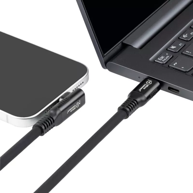 Kabel USB Microconnect MC-LS-USB4CC0.5-A 0,5 m USB C Czarny