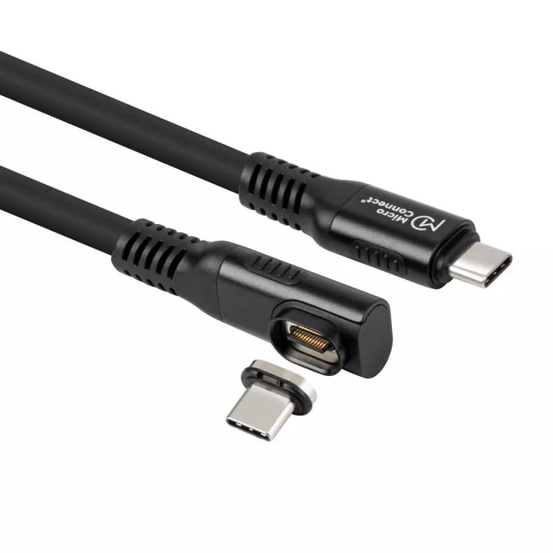 Kabel USB Microconnect MC-LS-USB4CC0.5-A 0,5 m USB C Czarny