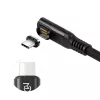 Kabel Microconnect MC-LS-USB4CC1.0-A USB 1 m USB C Czarny