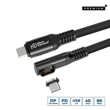 Microconnect MC-LS-USB4CC2.0-A kabel USB 2 m USB C Czarny