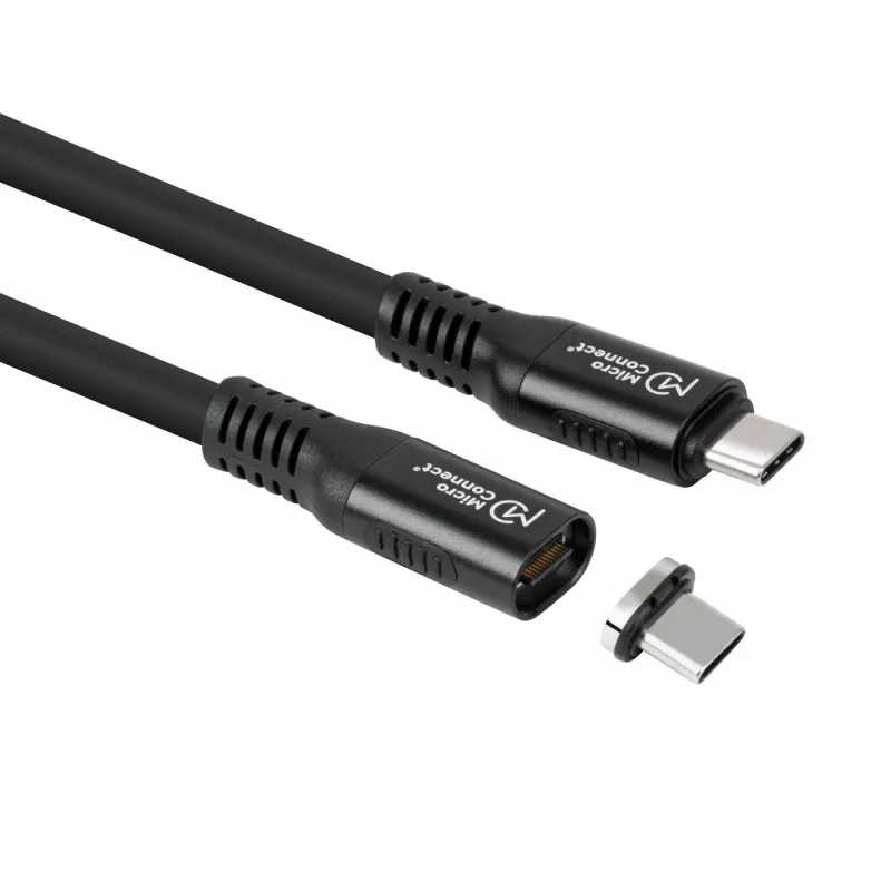 Kabel USB Microconnect MC-LS-USB4CC2.0 2 m USB C Czarny