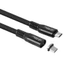 Kabel USB Microconnect MC-LS-USB4CC1.0 1 m USB C Czarny