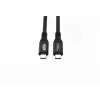 Microconnect USB4CC05-240W-80GBPS kabel USB USB4 Gen 3x2 0.5 m USB C Czarny