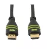 Techly 2m High Speed HDMI kabel with Ethernet A/A M/M Czarny ICOC HDMI-4-020