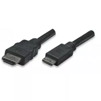 Kabel Techly ICOC-HDMI-B-015 HDMI 1,8 m HDMI Typ A (Standard) HDMI Typ C (Mini) Czarny