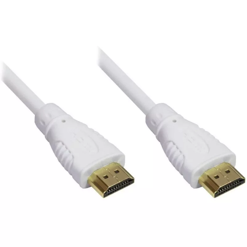 Techly ICOC HDMI-4-005NWT kabel HDMI 0,5 m HDMI typu A (standardowy) biały