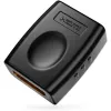 adapter złącza kabla Techly IADAP-HDMI-F/F Czarny