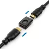 adapter złącza kabla Techly IADAP-HDMI-F/F Czarny