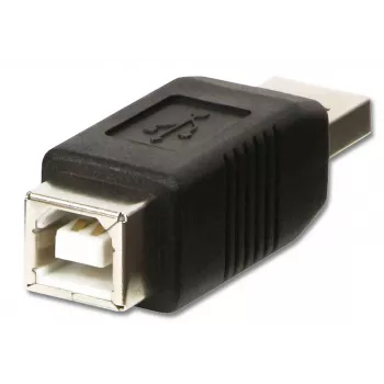 Adapter USB Lindy USB A Męski na B Żeński 71231