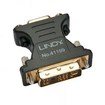 Adapter Lindy DVI-A męski na VGA żeński, czarny
