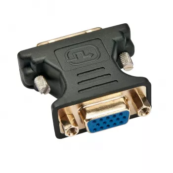 Adapter Lindy DVI-A męski na VGA żeński, czarny
