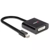 Lindy Mini DisplayPort do DVI, aktywny konwerter, 0,16 m, czarny