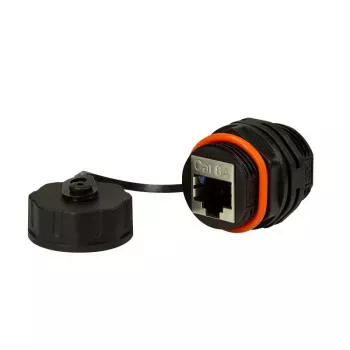 Adapter złącza LOGON NETWORKING TWPGLAND83 RJ-45 Czarny