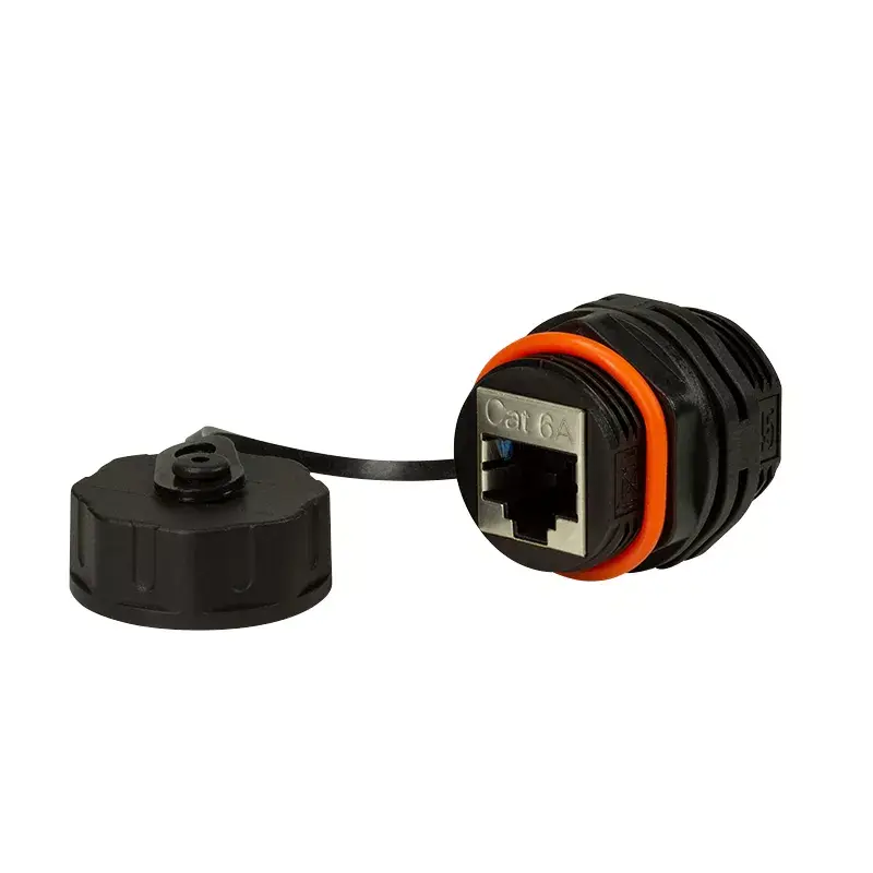 Adapter złącza LOGON NETWORKING TWPGLAND83 RJ-45 Czarny