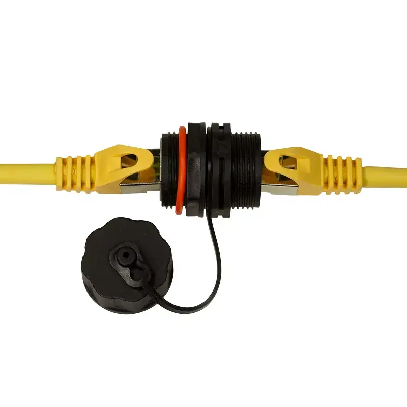 Adapter złącza LOGON NETWORKING TWPGLAND83 RJ-45 Czarny