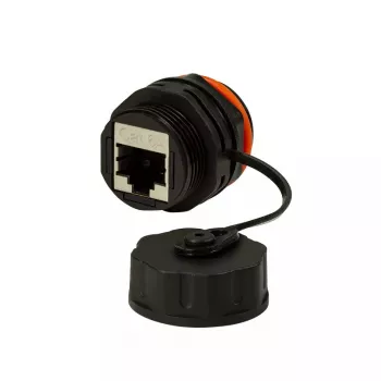 Adapter złącza LOGON NETWORKING TWPGLAND83 RJ-45 Czarny