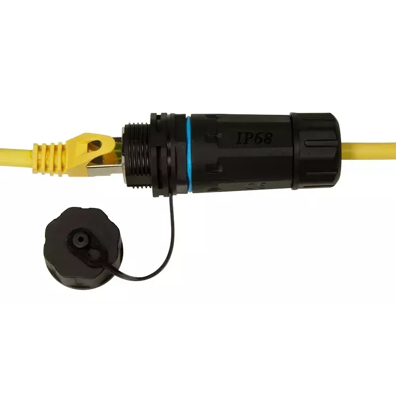 Adapter złącza kablowego LOGON NETWORKING TWPGLAND84 RJ-45 Czarny