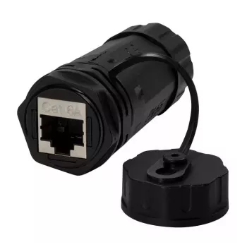 Adapter złącza kablowego LOGON NETWORKING TWPGLAND84 RJ-45 Czarny