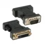 Adapter Techly DVI na analogowe VGA żeński/męski IADAP DVI-9100, VGA, DVI-I, czarny