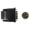 Przejściówka zmiana płci DVI-D Czarny Techly IADAP-DVI-HDMI-F