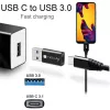 Adapter USB Techly IADAP USB3-AFT USB A na USB C Czarny