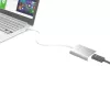 Adapter wyświetlacza j5create JUA354 USB 3.0 na 4K HDMI Srebrny