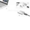 Adapter wyświetlacza j5create JUA354 USB 3.0 na 4K HDMI Srebrny