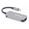 Manhattan USB-C Dock/Hub HDMI USB-A USB-C 100W Power Delivery 4K 60Hz