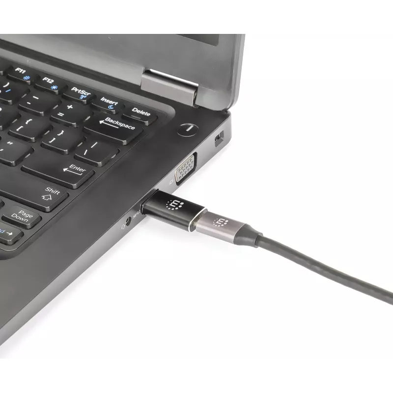 Manhattan Adapter USB-C na USB-A, żeński na męski, 10 Gb/s (USB 3.2 Gen2 aka USB 3.1), SuperSpeed+ USB, czarny, dożywotnia gwarancja
