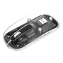 Mysz bezprzewodowa Manhattan Transparent ładowalna USB