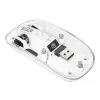 Mysz Manhattan przezroczysta ładowalna bezprzewodowa USB