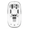 Mysz Manhattan przezroczysta ładowalna bezprzewodowa USB