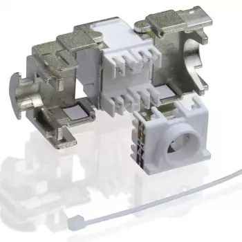 Cat.6a Keystone RJ-45 Shielded Toolless VALUE 26.99.0366