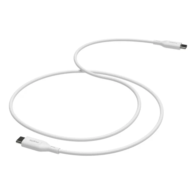 mophie essentials USB-C do USB-C | kabel do ładowania 3M, biały