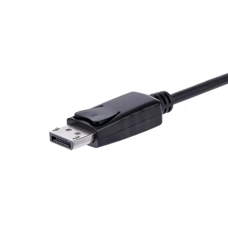 StarTech.com Adapter DisplayPort na VGA z audio, 0,184 m, 1920 x 1200 pikseli, 1080p, Czarny, Aktywny konwerter wideo, 0 - 70 °C