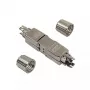 Złącze przewodowe LogiLink MP0057 Cat.6A Cat.7 Cat.7A Metaliczne