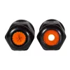 Złącze przewodowe LogiLink NP0081 2x RJ45 Czarny