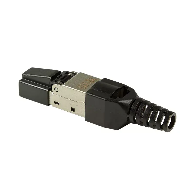 Złącze przewodowe LogiLink MP0044 RJ-45 Cat6a 0,5 m stal nierdzewna