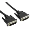 Kabel DVI Techly ICOC-DVI-8050 5 m DVI-D Czarny