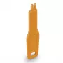Lindy Klucz do blokady portu RJ45 pomarańczowy model 47896 — klucz zabezpieczający port RJ45 do blokad sieciowych
