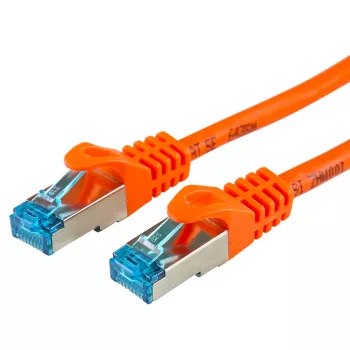 Kabel sieciowy LOGON TCR55SS015O Cat5e SF/UTP (S-FTP) pomarańczowy 1,5 m RJ-45–RJ-45