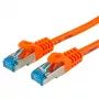 Kabel sieciowy LOGON TCR55SS015O Cat5e SF/UTP (S-FTP) pomarańczowy 1,5 m RJ-45–RJ-45