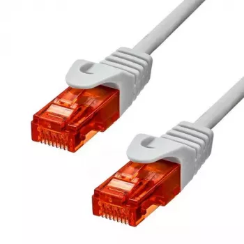 Kabel Ethernet ProXtend CAT6 RJ-45 U/UTP 7m Szary